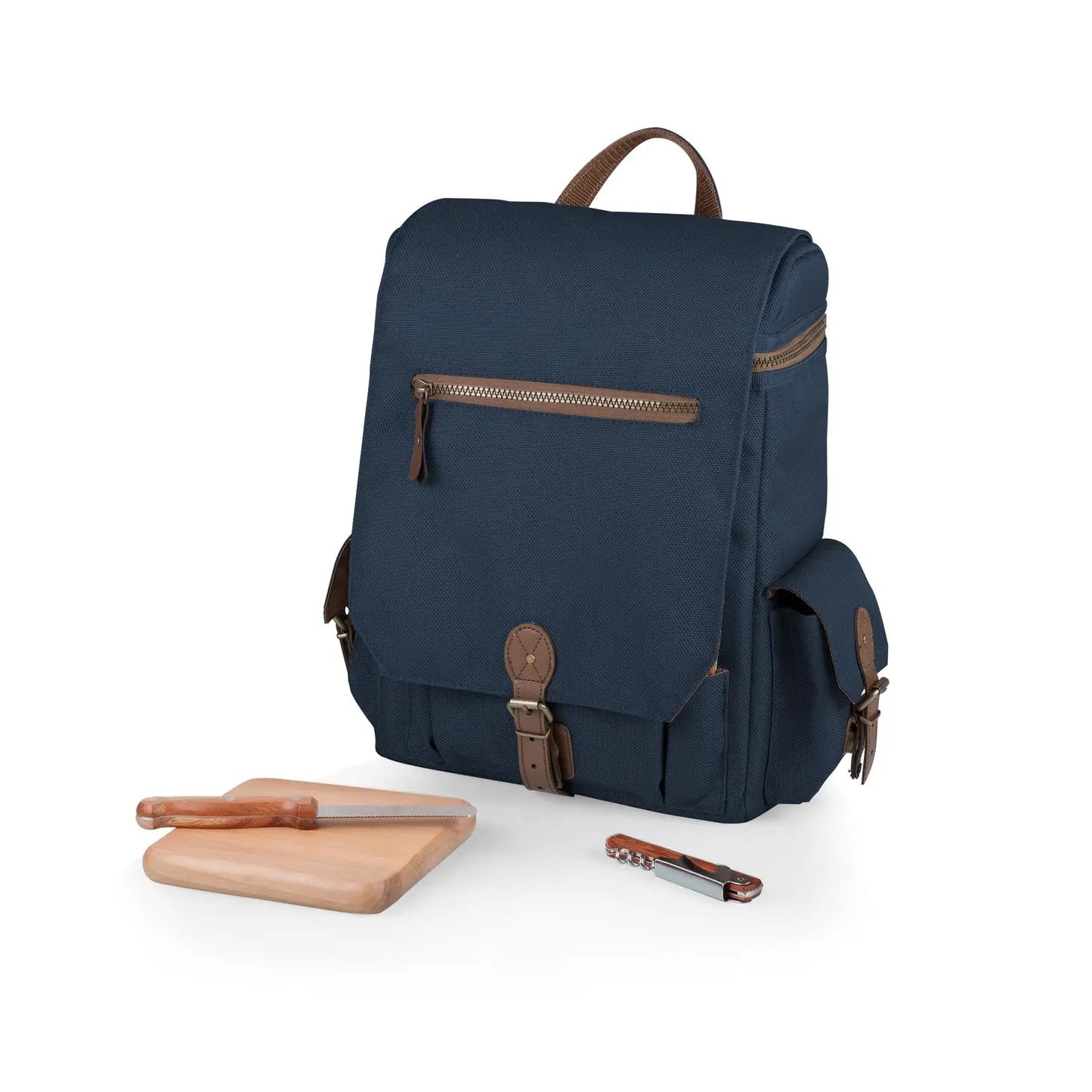 ‘Barrett’ 3 Bottle Wine & Cheese Tote