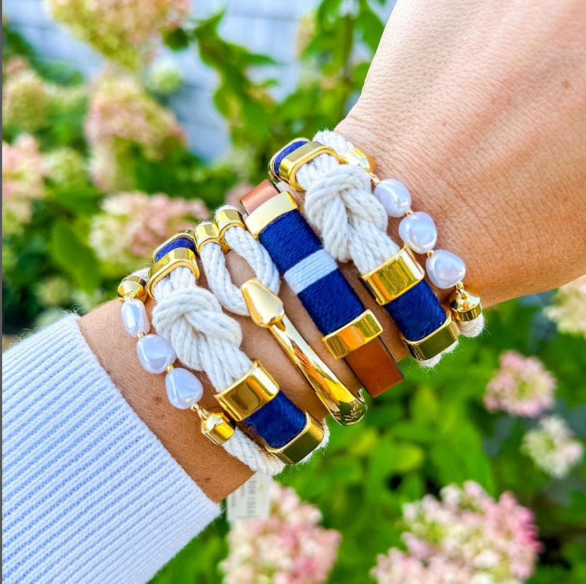 'Atlantic' Bracelet - white