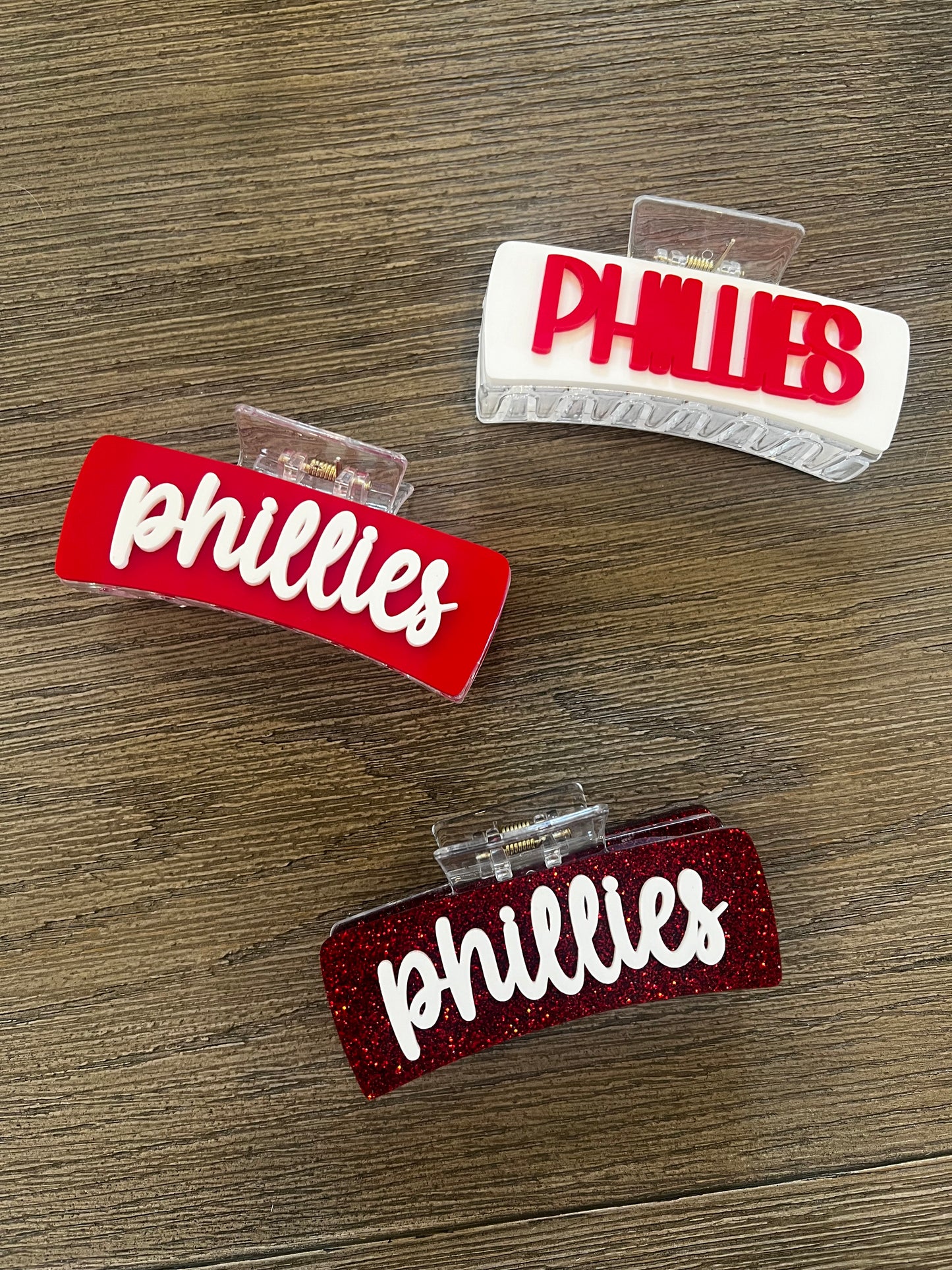 'Phillies' Hair Claw Clip