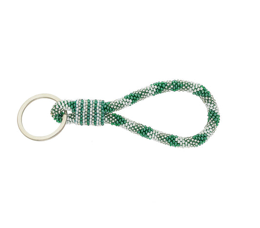 The Original Roll-On® Keychain Game Day - Green and White