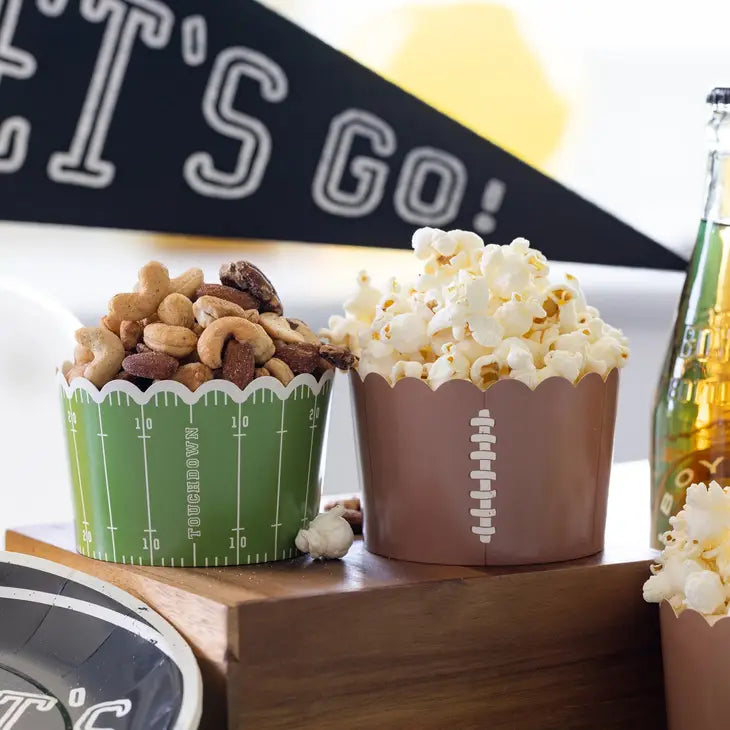 Football Jumbo Baking/Food Cups