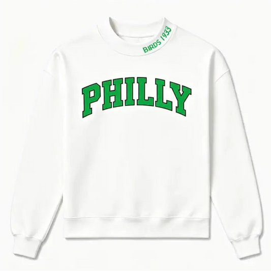 Philly/Birds 1933 Mockneck Sweatshirt - PRE ORDER
