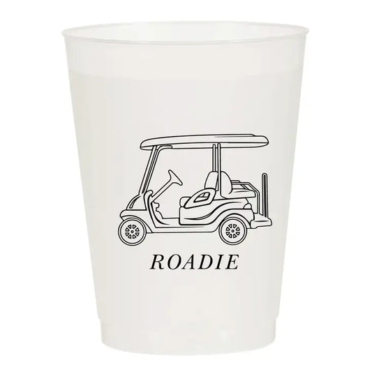 "Roadie" Frosted Reusable Cups (6)