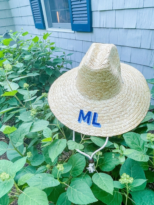 Monogrammed Beachcomber Hat