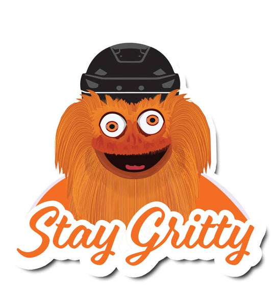 'Stay Gritty' Vinyl Sticker