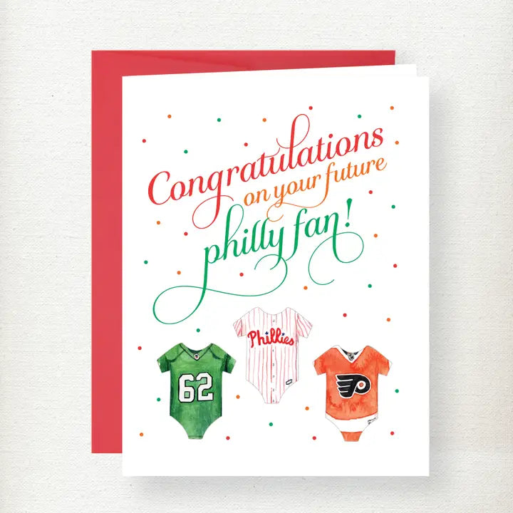 Future Philly Fan Greeting Card