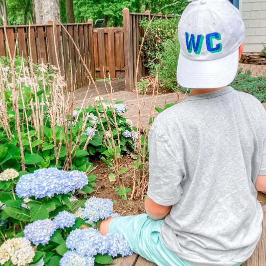 Kid's Monogrammed Classic Initial Hat