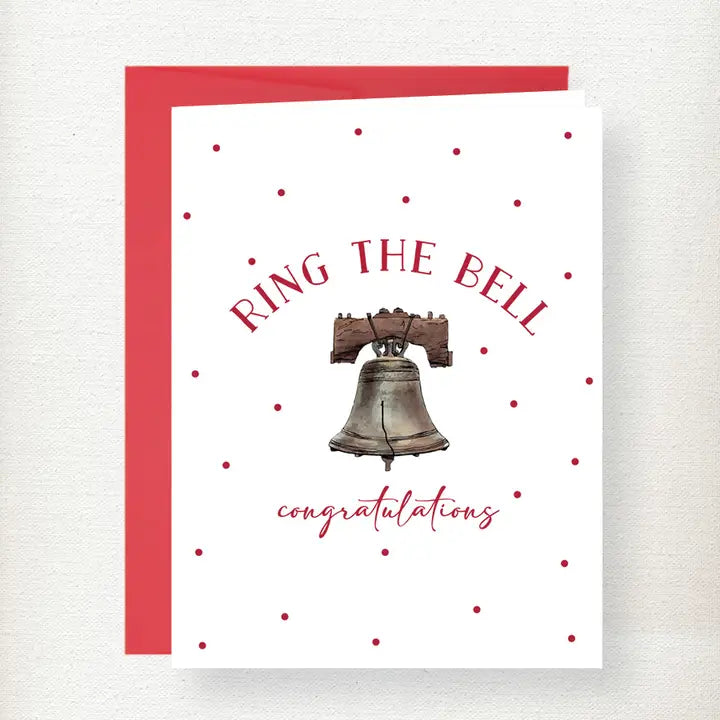 Liberty Bell 'Congratulations' Greeting Card