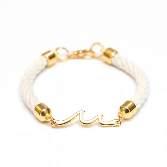 'SIC' bracelet - white