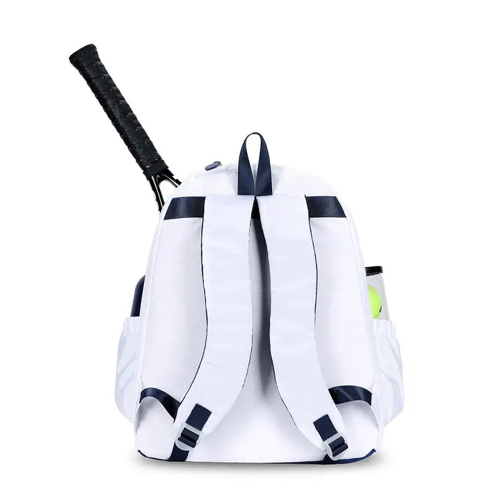 Courtside Tennis Backpack (white)
